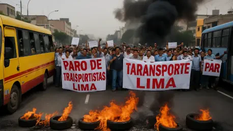 Paro de Transportistas en Lima y Callao por Inseguridad