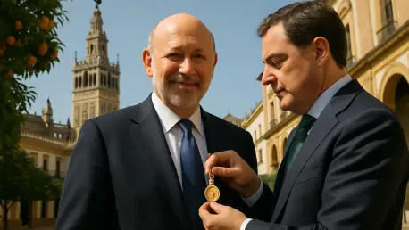 CEO de Goldman Sachs Recibe Insignia de Oro en Sevilla