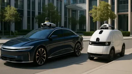 Uber Lanza Servicio de Robotaxis Premium con Nuro y Lucid